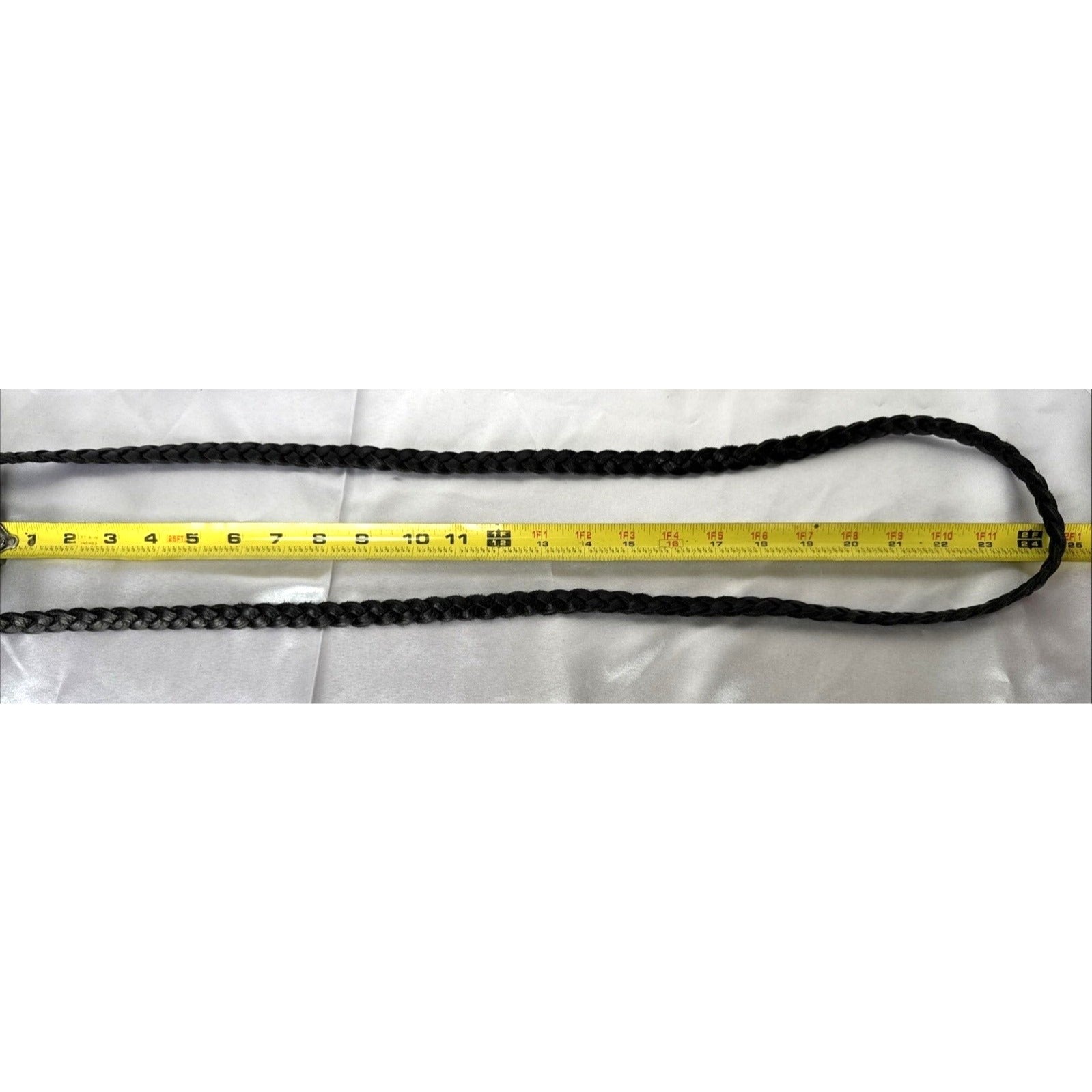 Rebecca Minkoff Black Leather Crossbody Bag With Braided Strap & Tassels