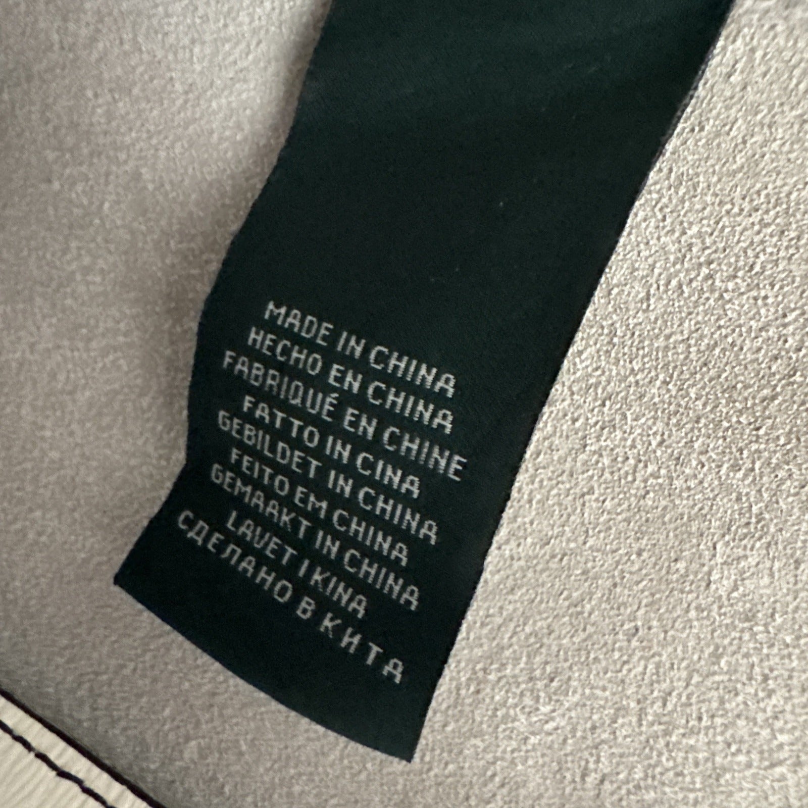 Ralph Lauren RLL Ivory Leather Tote Bag