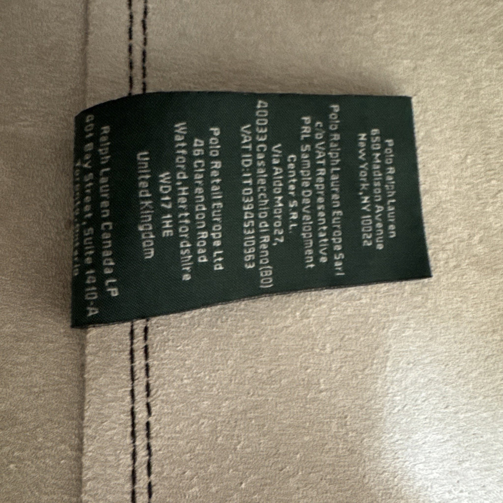 Ralph Lauren RLL Ivory Leather Tote Bag