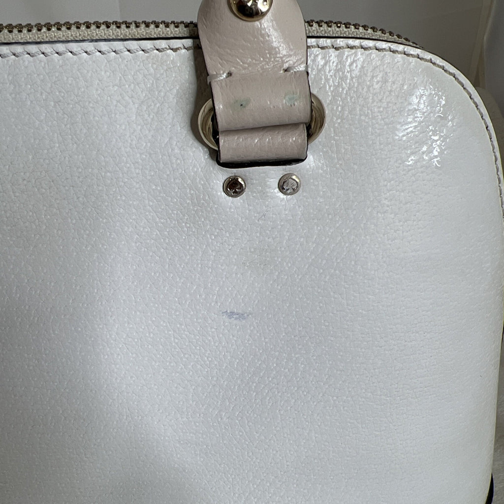 Kate Spade New York Wellesley Cream Pebble Crossbody Satchel